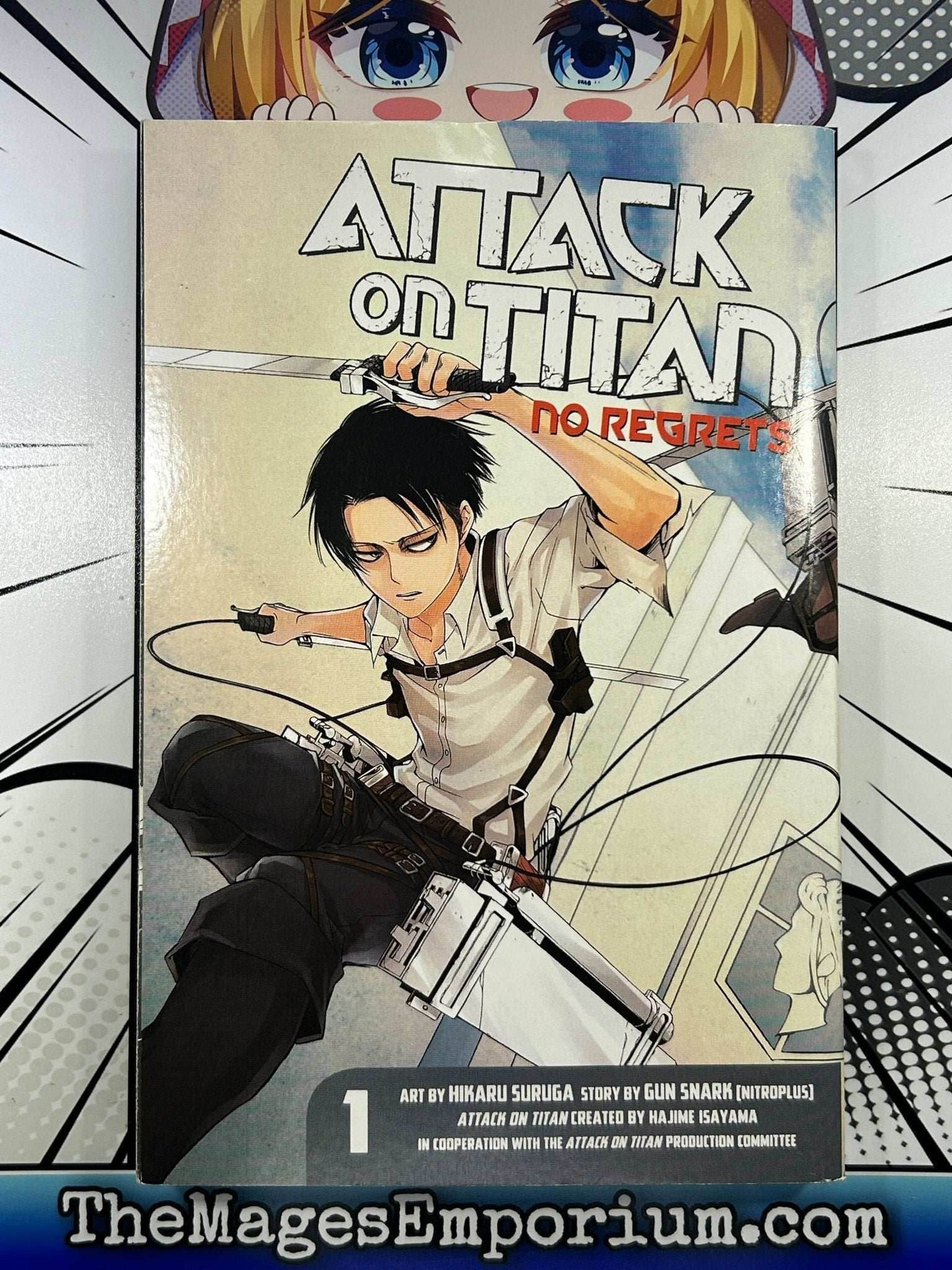 Attack on Titan No Regrets Vol 1 Akibento Exclusive - 