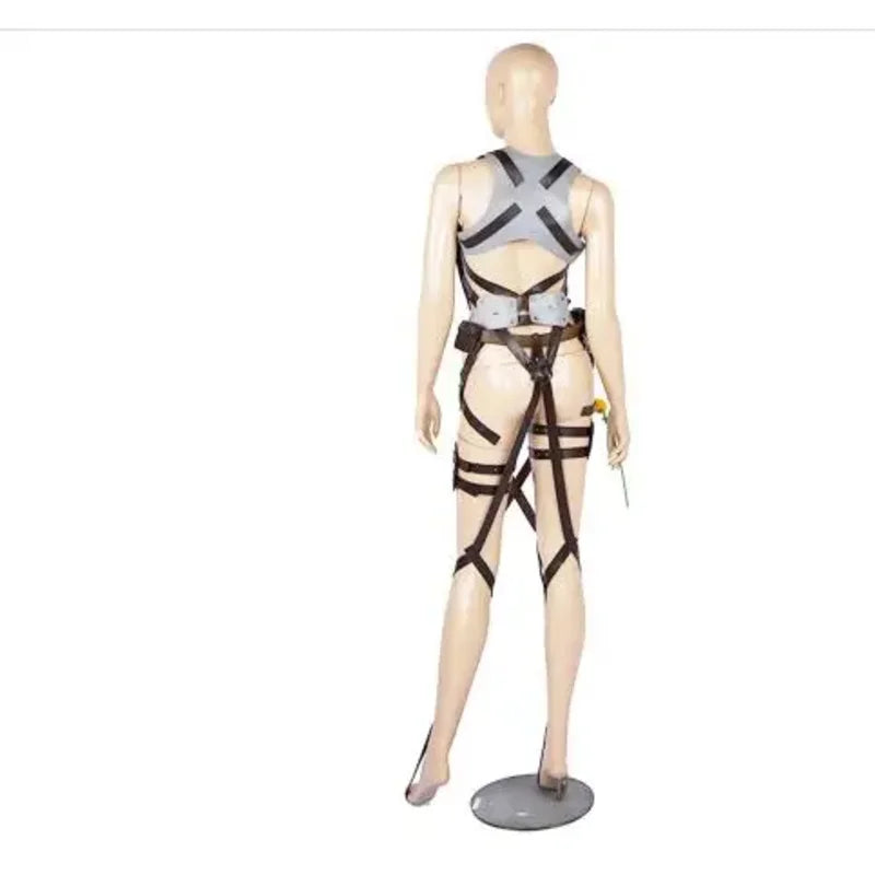 Attack on Titan Shingeki no Kyojin Recon Corps Harness belt hookshot Costume Adjustable Belts cosplay belts free shipping MS2783