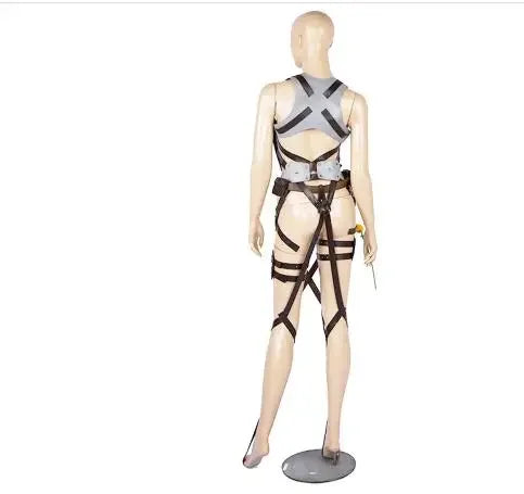 Attack on Titan Shingeki no Kyojin Recon Corps Harness belt hookshot Costume Adjustable Belts cosplay belts free shipping MS2783