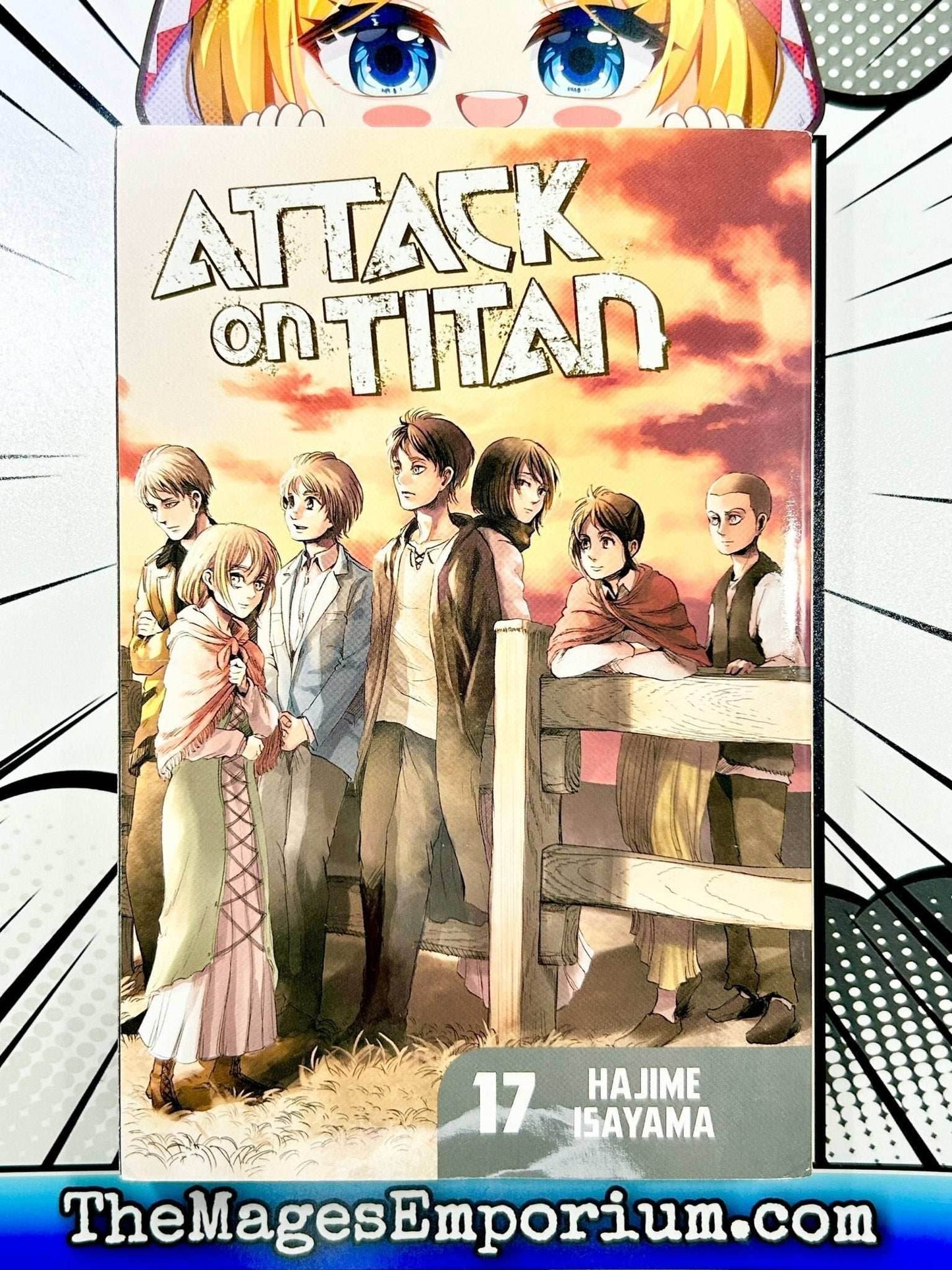 Attack on Titan Special Edition Vol 17 with Box and Sealed DVD - 