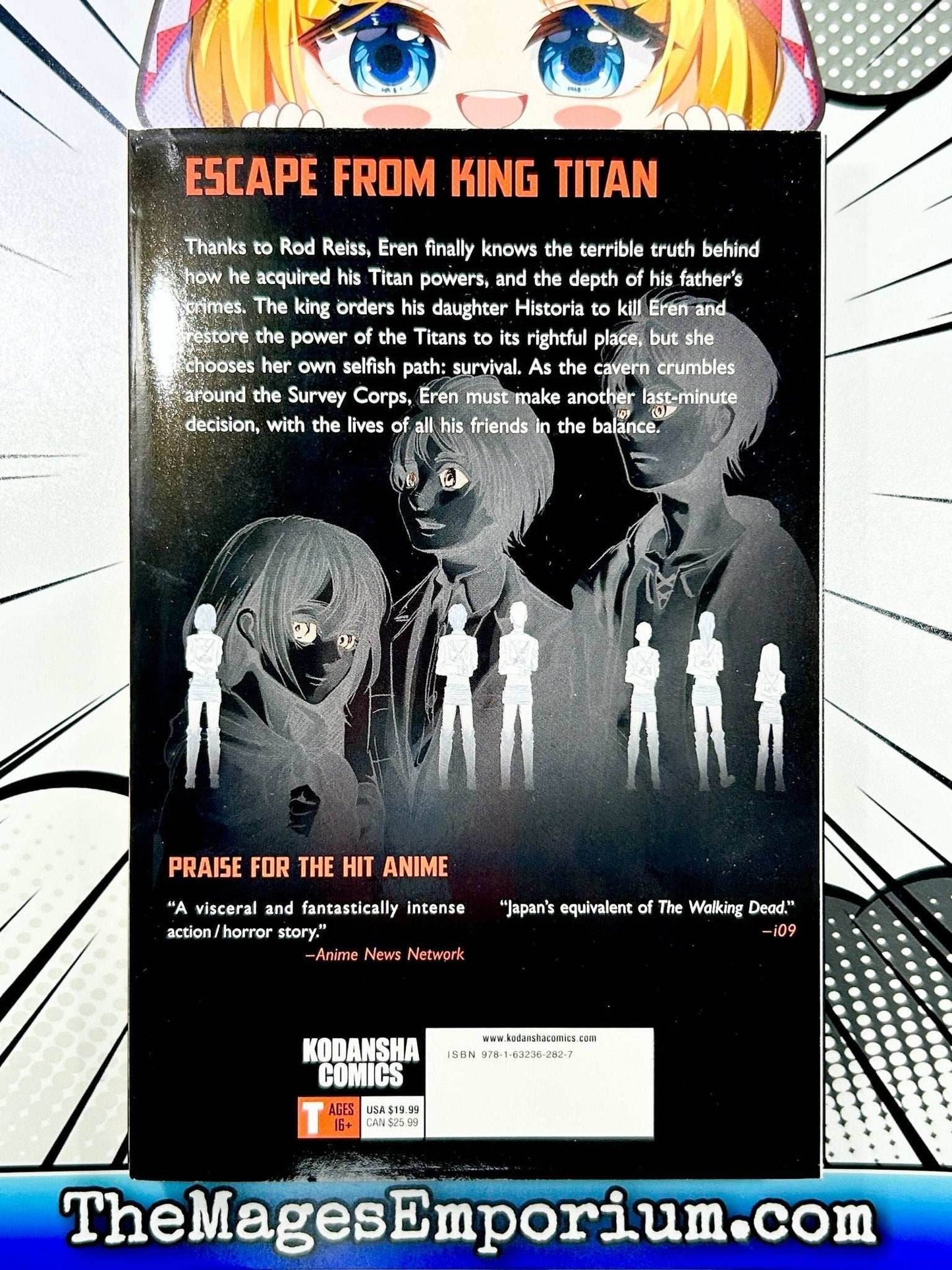 Attack on Titan Special Edition Vol 17 with Box and Sealed DVD - 