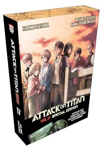 Attack on Titan Special Edition Vol 17 with Box and Sealed DVD - 