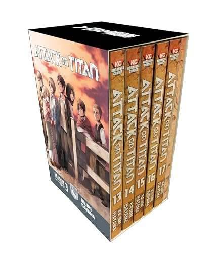 Attack on Titan Vol 13-17 Box Set - 