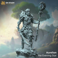 Aurelion, the Evening Star (Male Half-Elf Druid) - 32mm Scale
