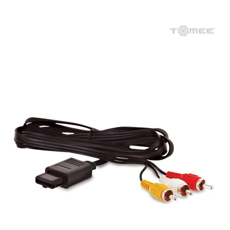 AV Composite Cable For Nintendo SNES / N64 / NGC (Tomee)