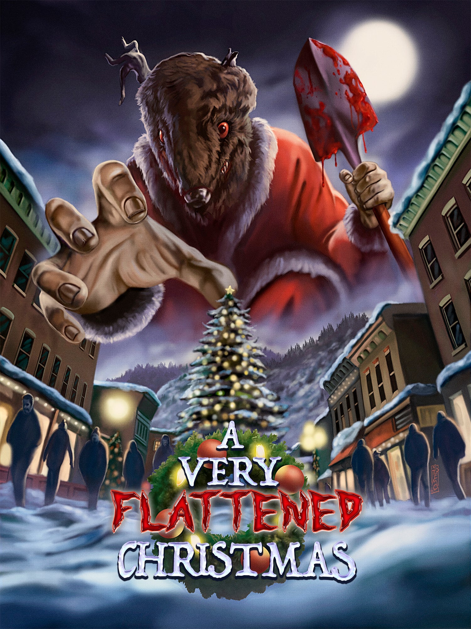 A Very Flattened Christmas Blu-ray