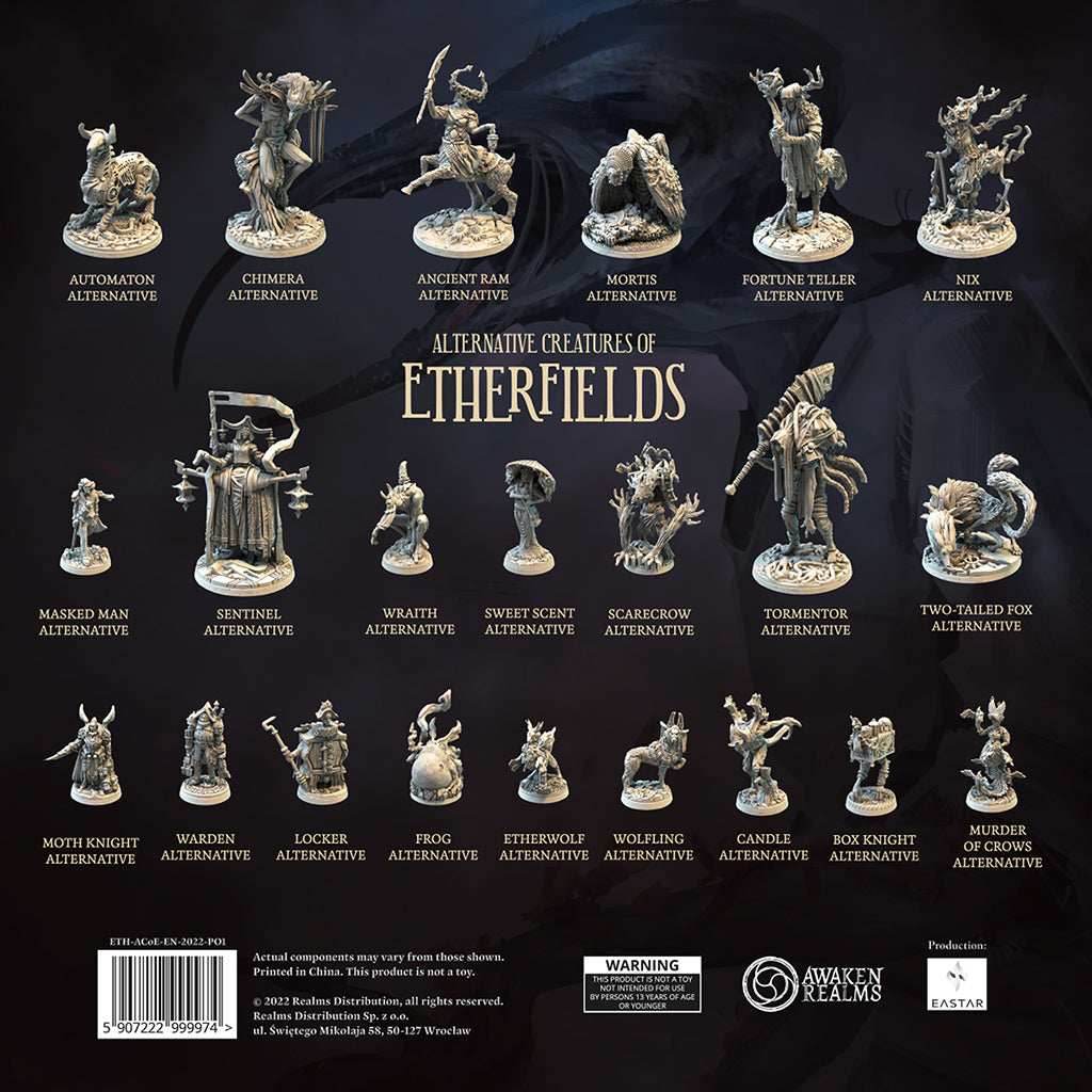 Etherfields: Alternative Creatures of Etherfields - 