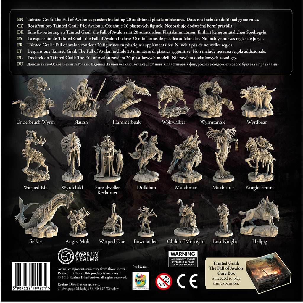 Tainted Grail - Monsters of Avalon Expansion - 