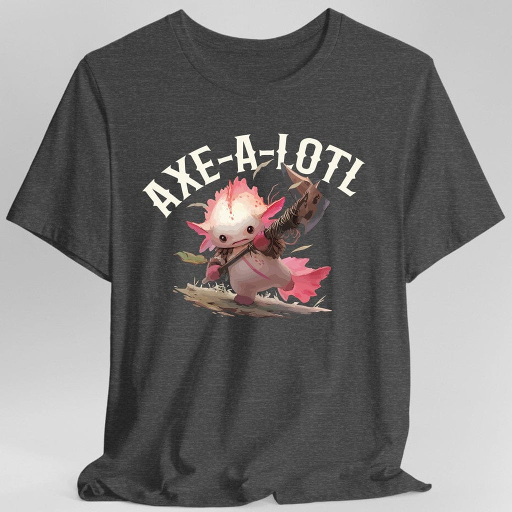 Axe-A-Lotl Funny Axolotl DnD T-Shirt