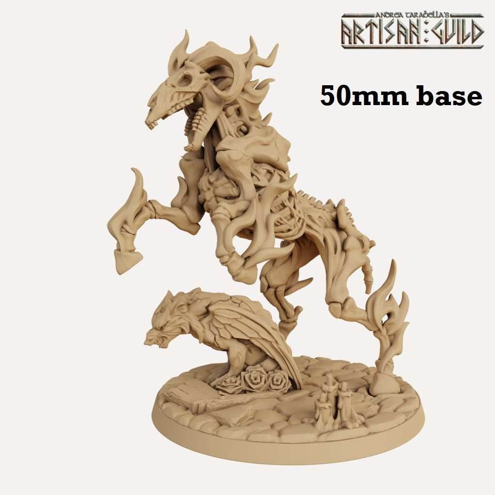 Azekiel the Nightmare (Demonic Horse, Wild or With Rider) - Wild (No Rider)