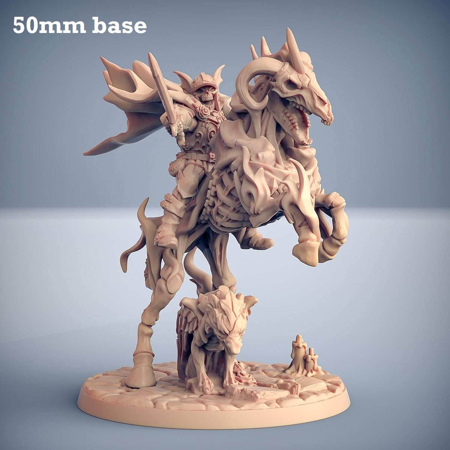 Azekiel the Nightmare (Demonic Horse, Wild or With Rider) - Wild (No Rider)
