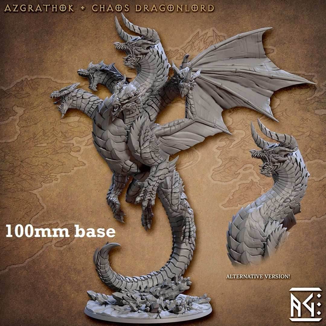 Azgrathok, Chaos Dragonlord (Five-Headed Dragon Epic Boss) - Five Head Version