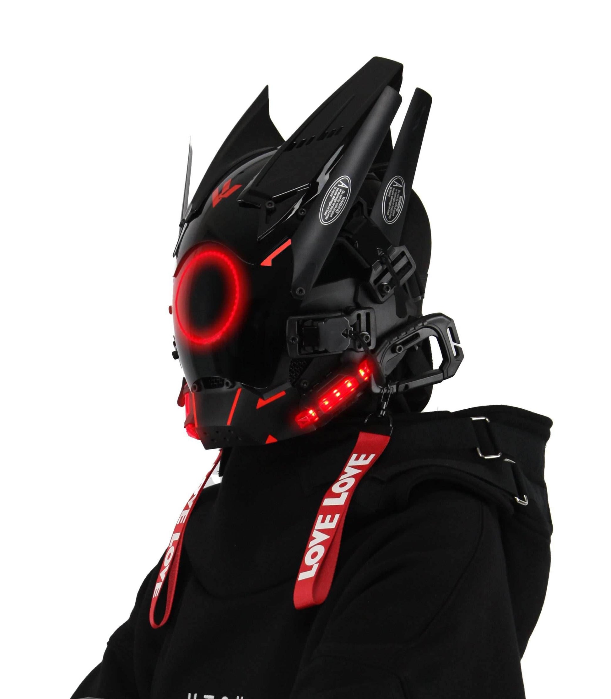 B-CI Red Tech Mask - 