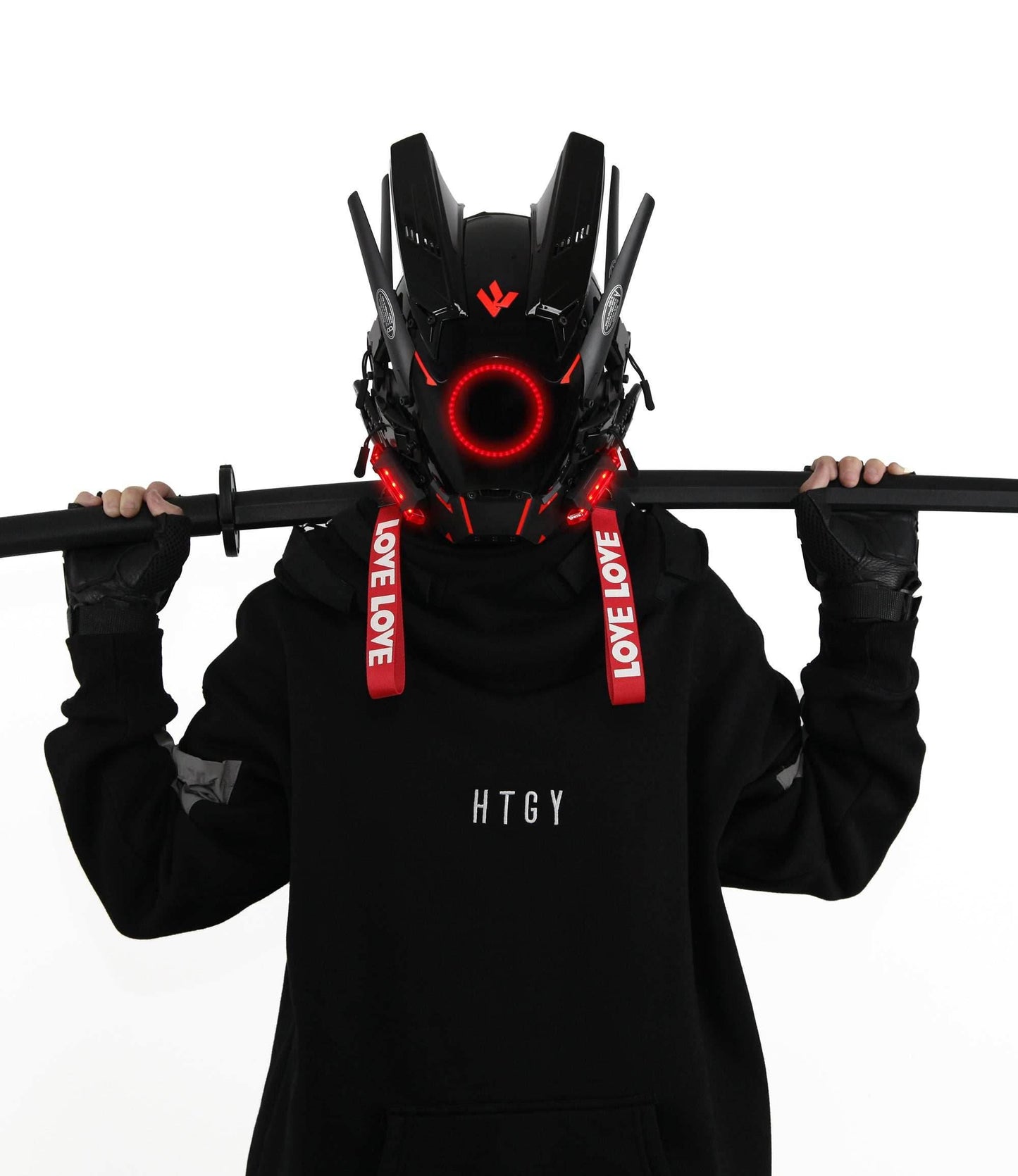 B-CI Red Tech Mask - 