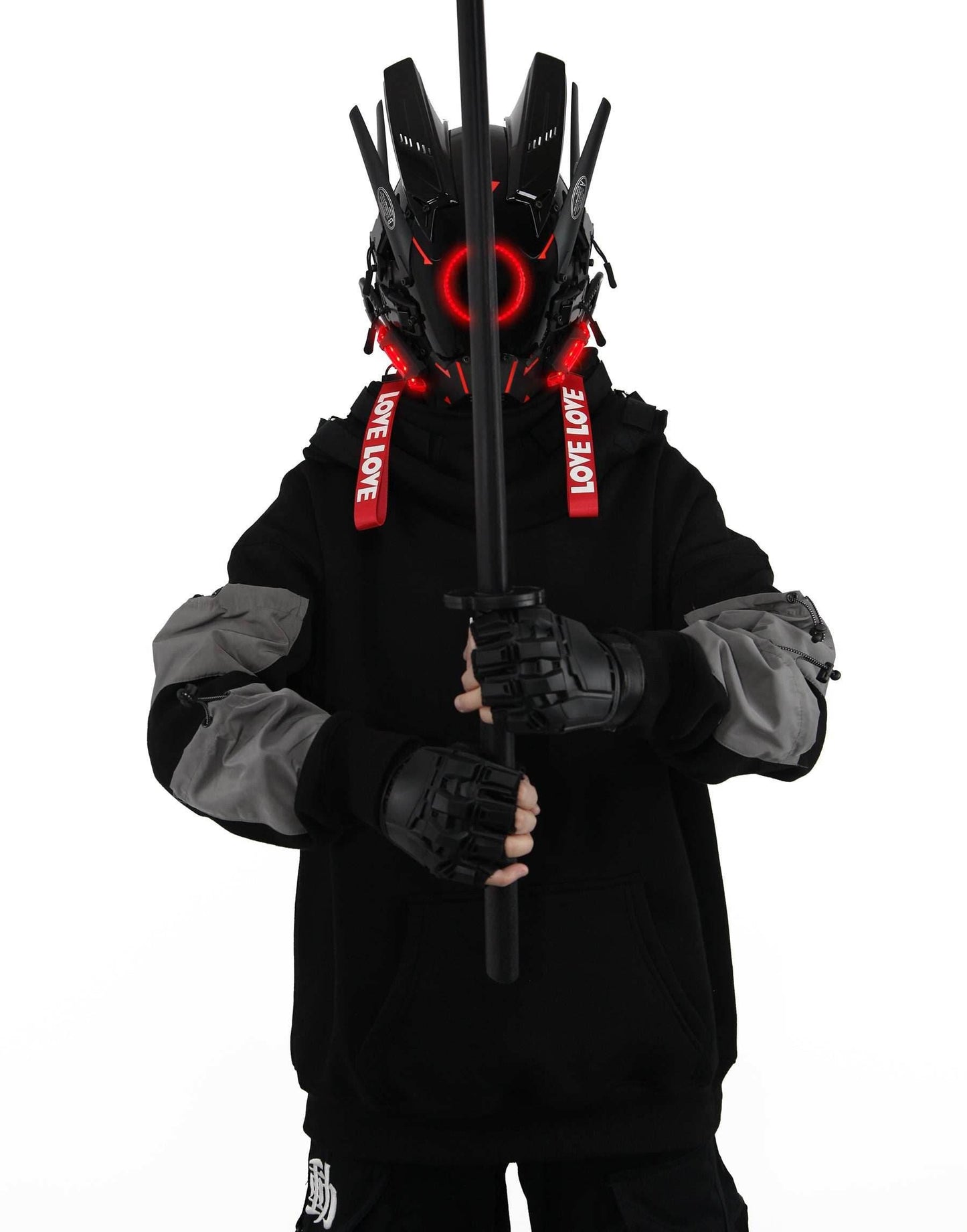 B-CI Red Tech Mask - 