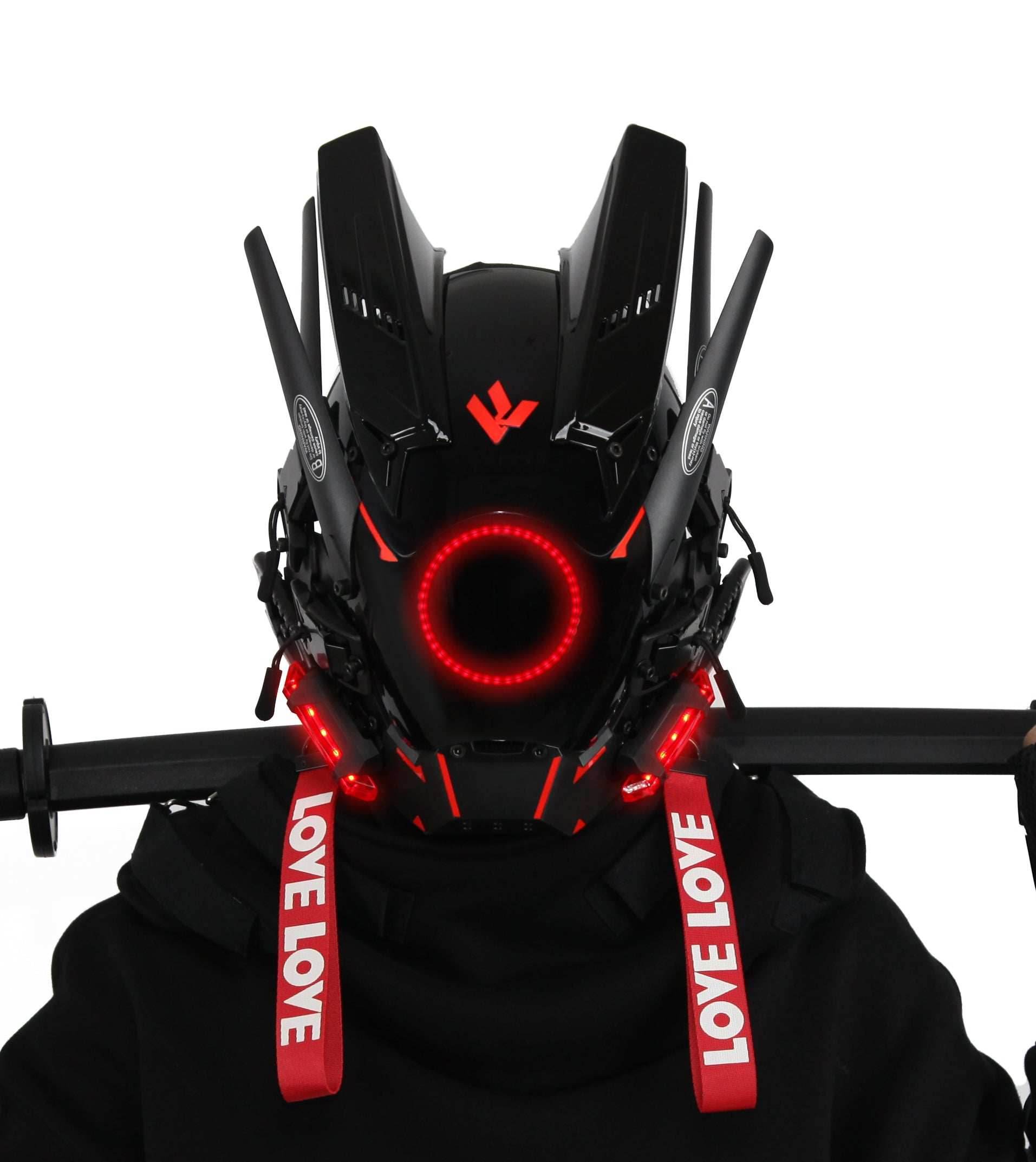 B-CI Red Tech Mask - 