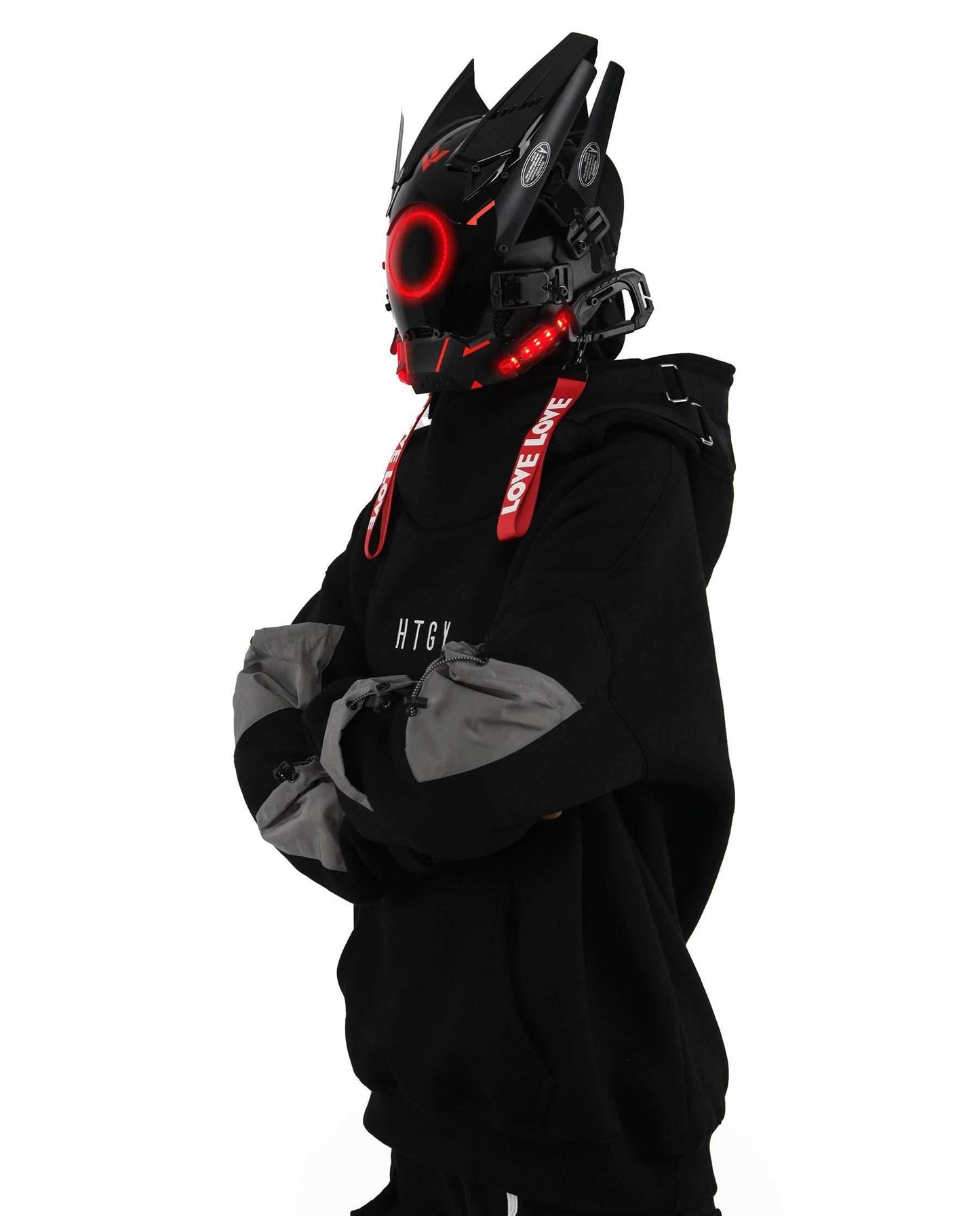 B-CI Red Tech Mask - 