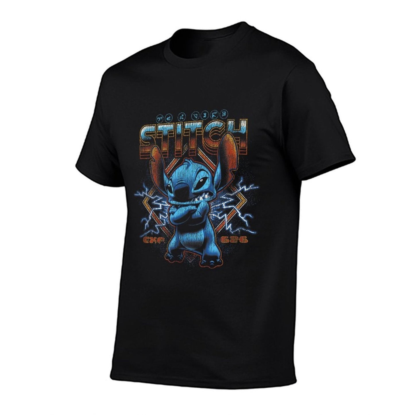 Lilo & Stitch Folded Arms Rock Poster  Stretchy T-Shirt