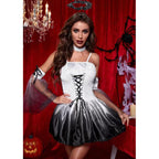 Vampire Ghost Black Angel Masquerade Show Witch Costume