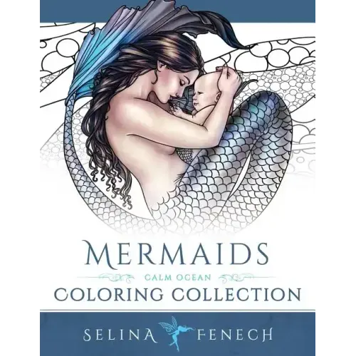 Mermaids - Calm Ocean Coloring Collection