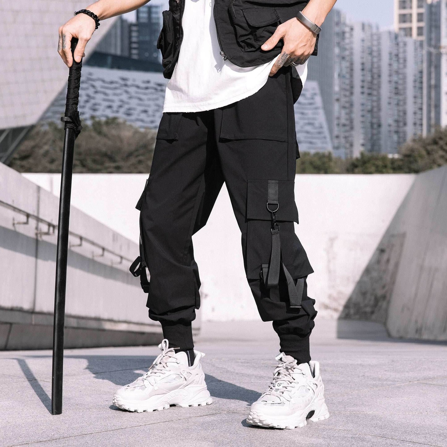 IBP302 Casual Pants - Black / S