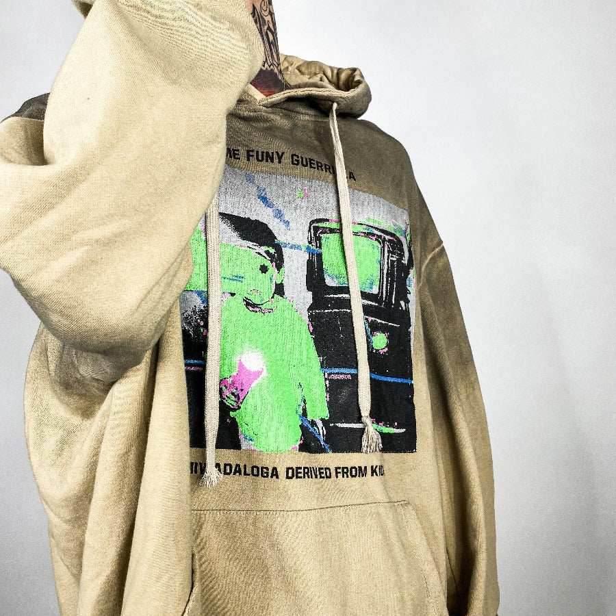 Guerrilla Tactics Hoodie - Beige / M