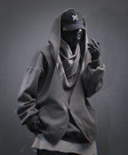 HiH57 Grey Assassin Hoodie - M