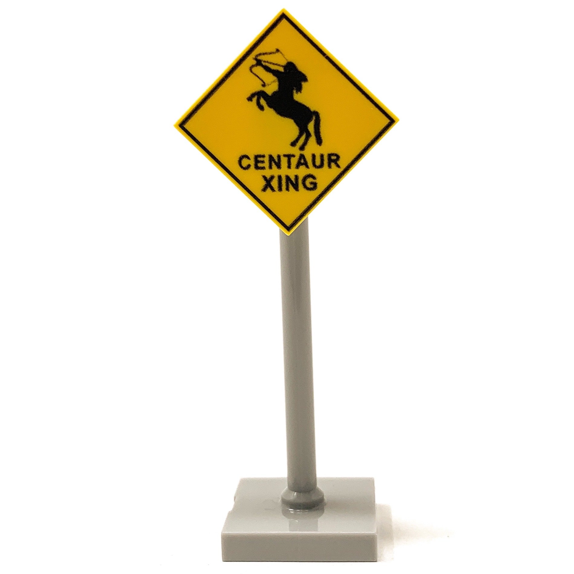 B3 Customs® Centaur Xing Sign