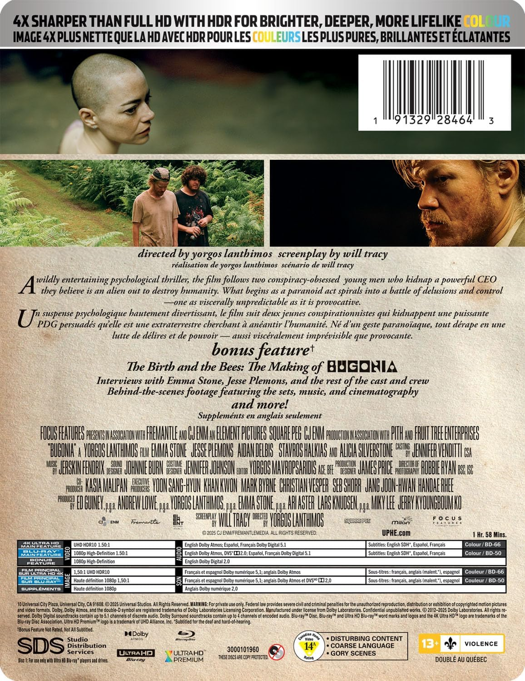 Bugonia - Collector's Edition Steelbook (4K Ultra HD + Blu-ray)