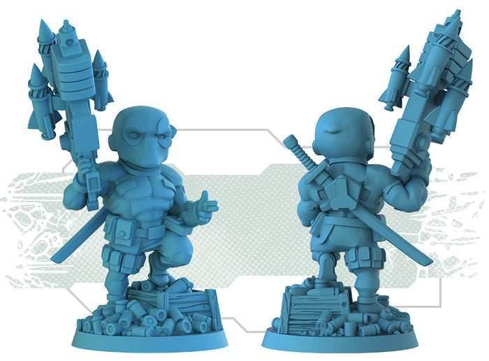 Marvel United: X-Men Deadpool Expansion - Kickstarter Edition - 