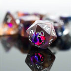 Demon Eye Dragon Eye Dice 7-Dice Set Resin Dungeons and Dragons Dice - 