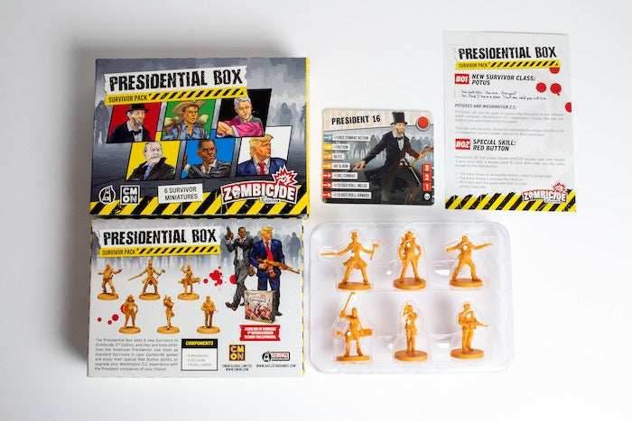 Zombicide: 2nd Edition - Presidential Box - Kickstarter Exclusive Survivor Pack - 
