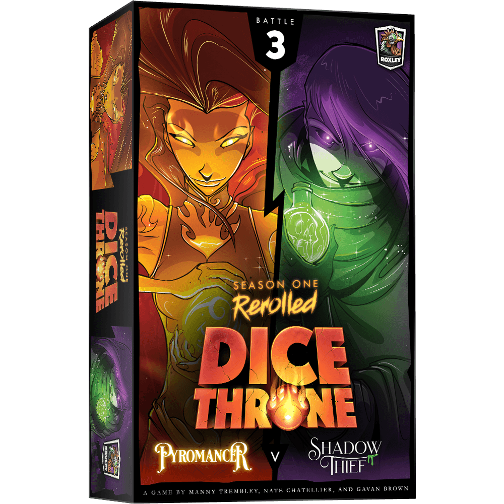 Dice Throne Season 1 - Box 3 - Pyromancer vs Shadow Thief - 