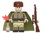 WWII - Russian Army Conscripts - 4 Man Squad - Mil-Blox
