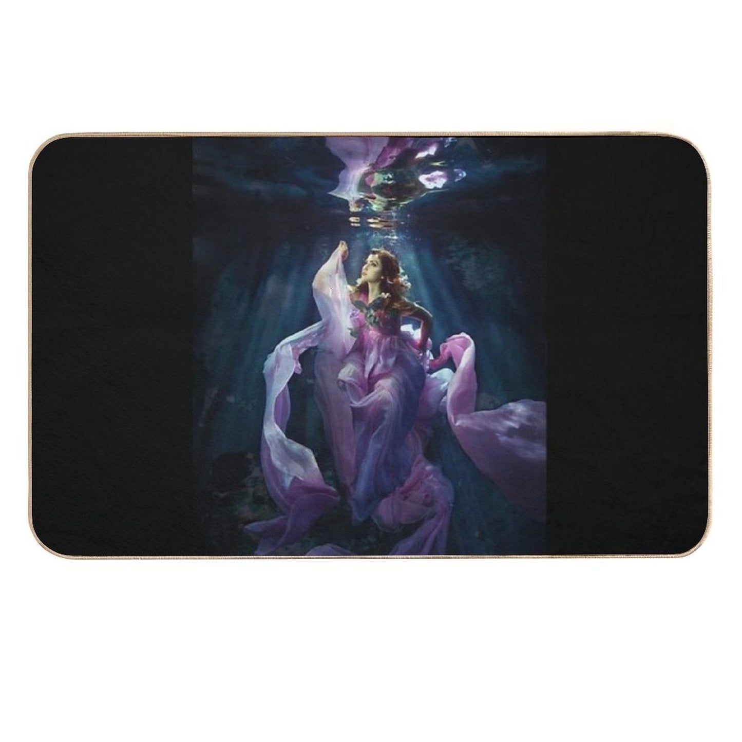 Mermaid  Repositionable Bath Mat