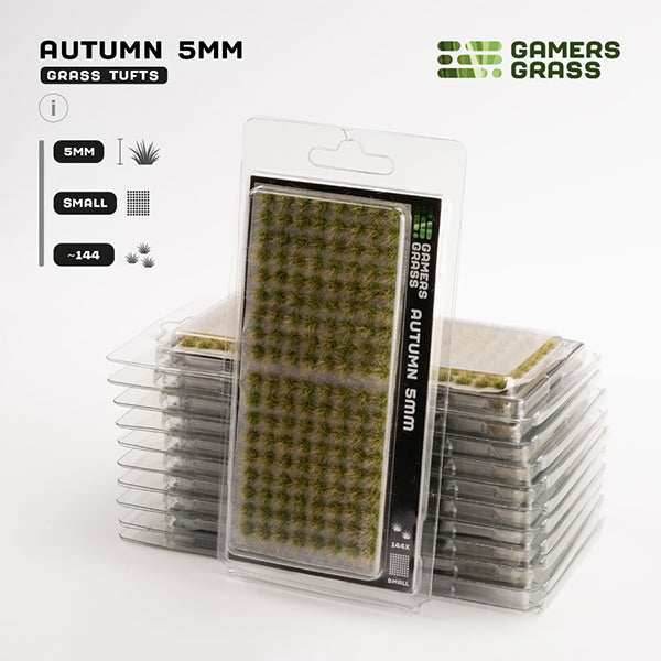 Gamers Grass Tufts: Autumn 5mm- Small - 
