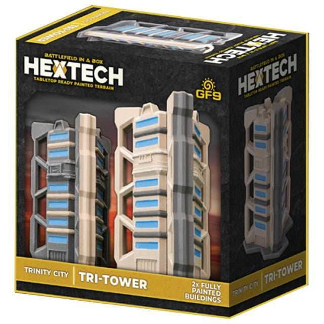 Battlefield in a Box: HexTech Trinity City - Tri-Tower - 