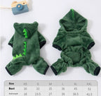 Fleece-lined Thermal Coral Fleece Pig Pet Costume Cat Clothes Small Dog