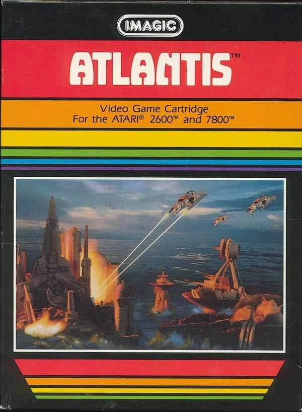 Atlantis (Atari 2600) - Game Manual Only