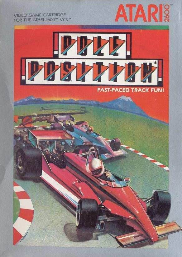Pole Position (Atari 2600) - Game Manual Only