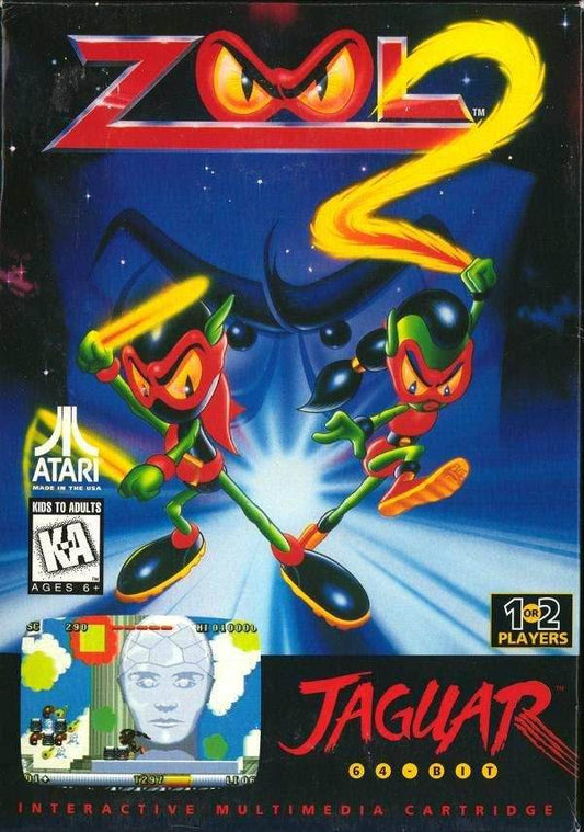 Zool 2 (Atari Jaguar) - Game Manual Only