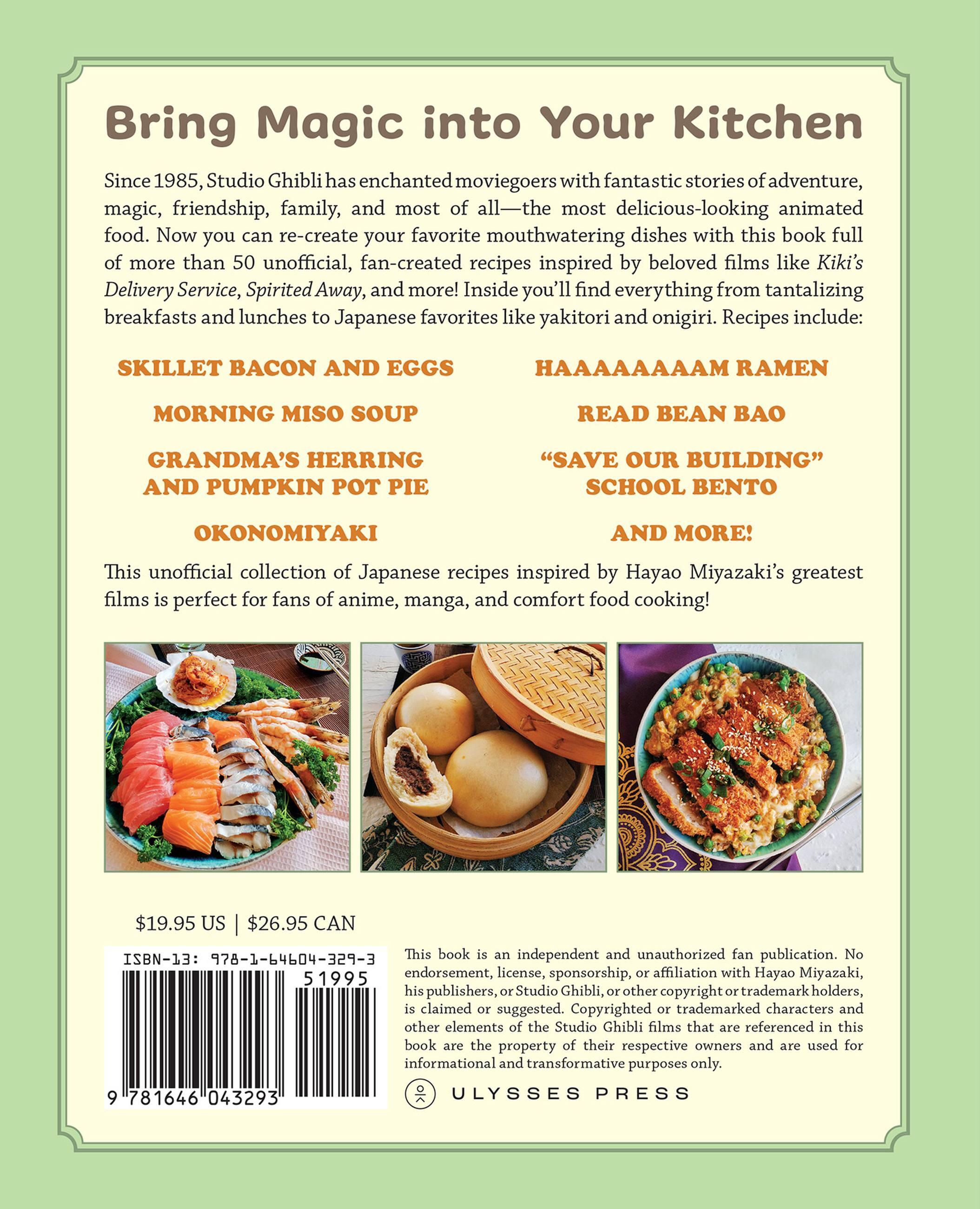 The Unofficial Studio Ghibli Cookbook