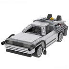 Back to the Future DeLorean Time Machine Minifigure Set