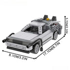 Back to the Future DeLorean Time Machine Minifigure Set