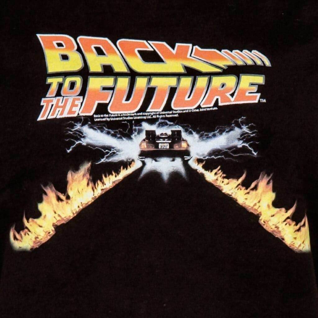 Back to the Future Flames Juniors T-shirt - M