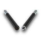 Magicians Wand - Black with Chrome Tips
