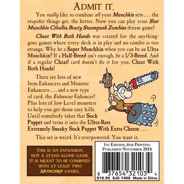 Munchkin 7: Cheat With Both Hands - 