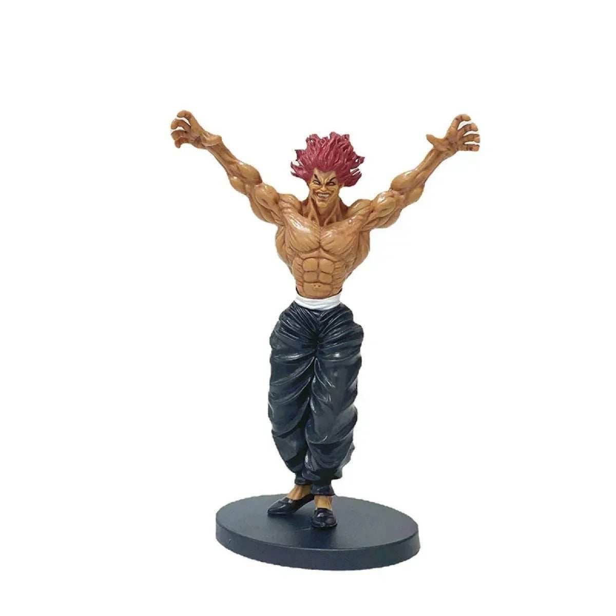 Baki Hanma 22cm Anime Figure with Pickle, Biscuit Oriba, and Kaoru Hanayama - 22cm No Retail Box 2