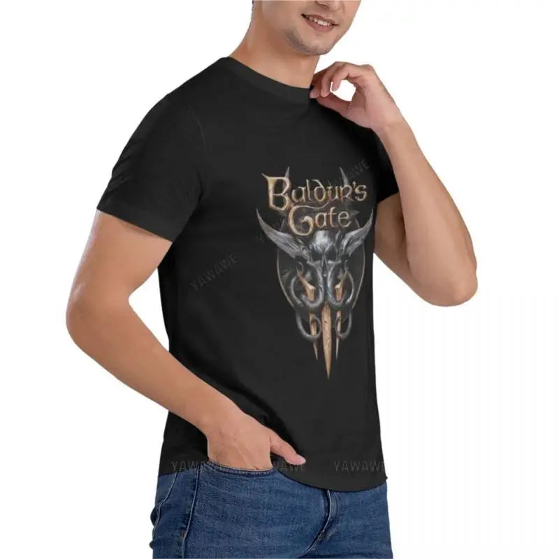 Baldurs Gate Classic T-Shirt t shirts for men pack graphic t shirts t-shirt mens t shirt graphic