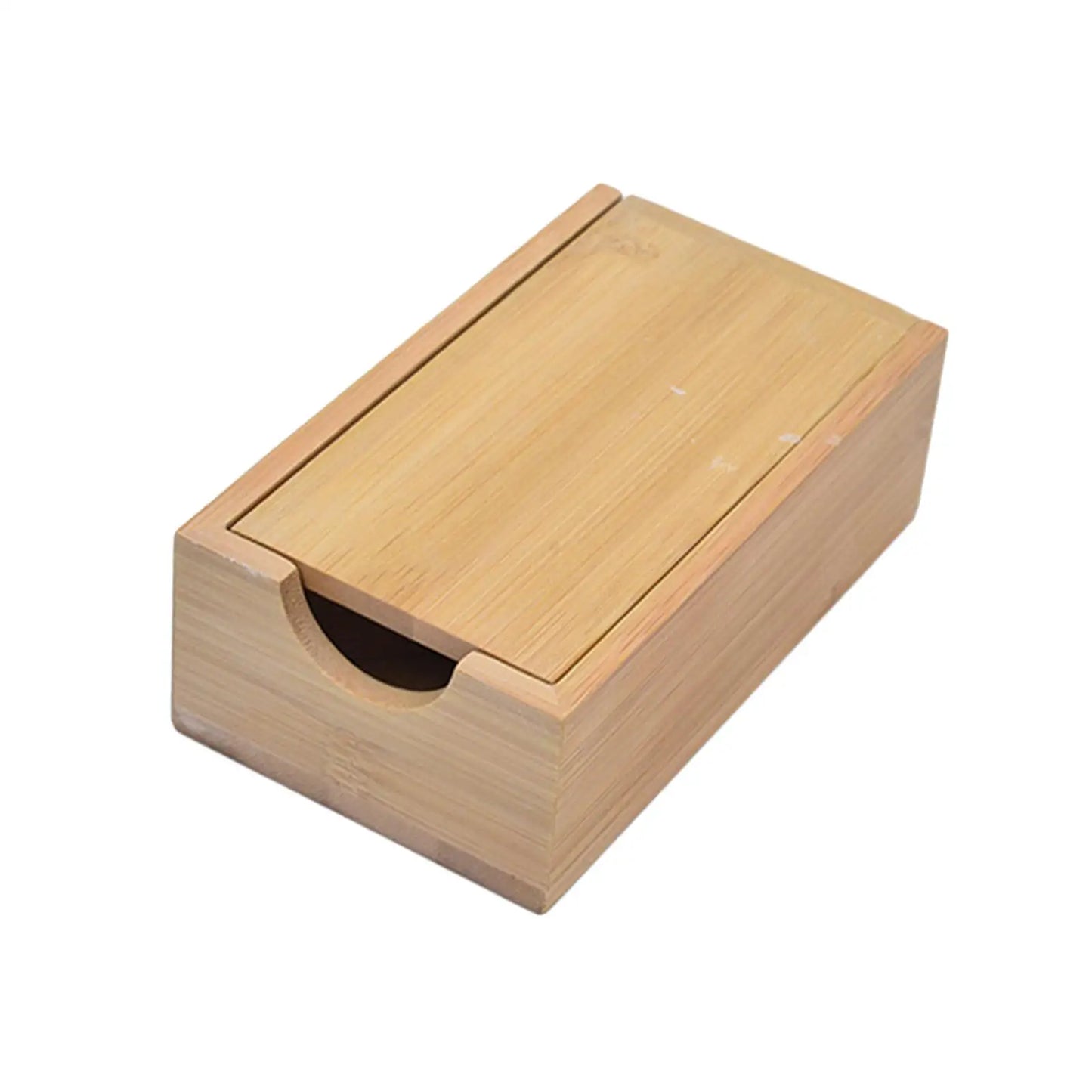 Bamboo Dice Tower Wooden Rolling Case Perfect for DM's, Mini Games, RPG Players